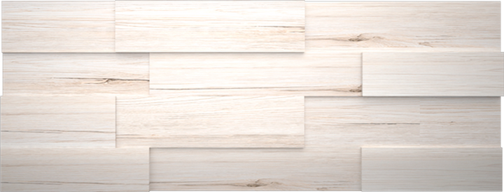 3D MDF panels (laminated) SANREMO WHITE