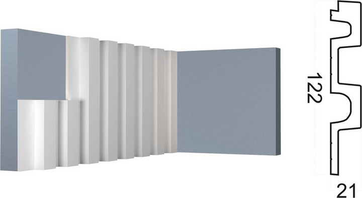 Duropolymer panel Kr216SP Paolo Arte