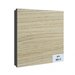Decorative wall panels MDF 2D with chamfer (veneered)