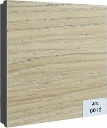 Decorative wall panels MDF 2D with chamfer (veneered)