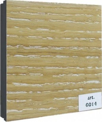 Decorative wall panels MDF 2D with chamfer (veneered)