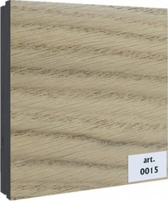 Decorative wall panels MDF 2D with chamfer (veneered)