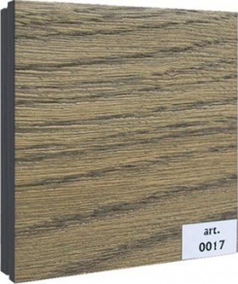 Decorative wall panels MDF 2D with chamfer (veneered)
