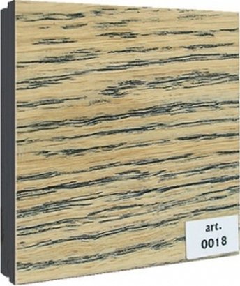 Decorative wall panels MDF 2D with chamfer (veneered)