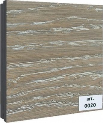 Decorative wall panels MDF 2D with chamfer (veneered)