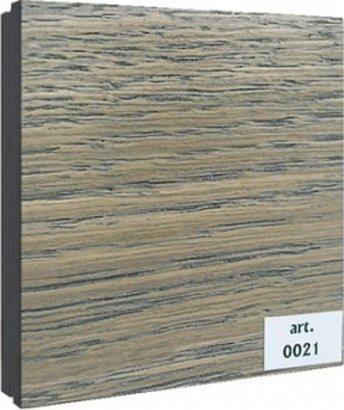 Decorative wall panels MDF 2D with chamfer (veneered)