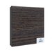 Decorative wall panels MDF 2D with chamfer (veneered)