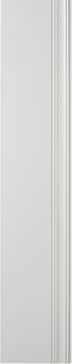 Scandinavian MDF panel white painted 07 531009