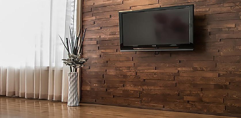 Decorative wall panels MDF 3D (veneered)