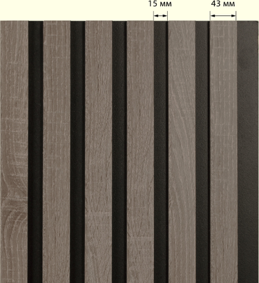 3D MDF panels (laminated) Anchor Vintage 531863