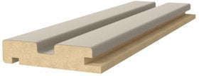 3D MDF panels (laminated) Beats De Luxe Sandgrau