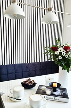Acoustic panel Comfort 9 Standard White 2780x600x9
