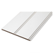 Scandinavian MDF panel white painted 05 531016