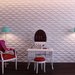 3D Decorative Gypsum Wall Panels - Horizontal Wave