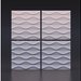 3D Decorative Gypsum Wall Panels - Horizontal Wave