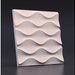 3D Decorative Gypsum Wall Panels - Horizontal Wave