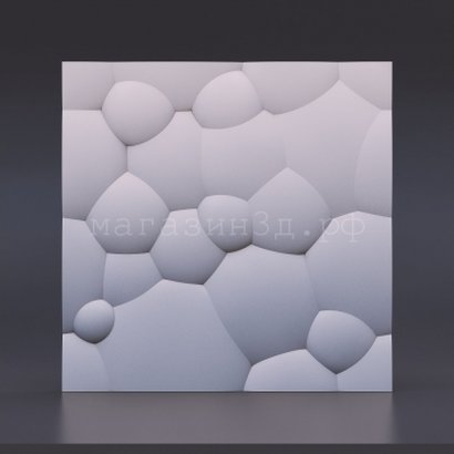 3D Decorative Gypsum Wall Panels - Bubbles