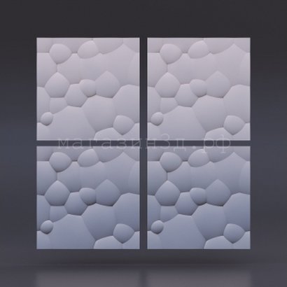 3D Decorative Gypsum Wall Panels - Bubbles