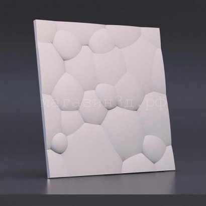 3D Decorative Gypsum Wall Panels - Bubbles