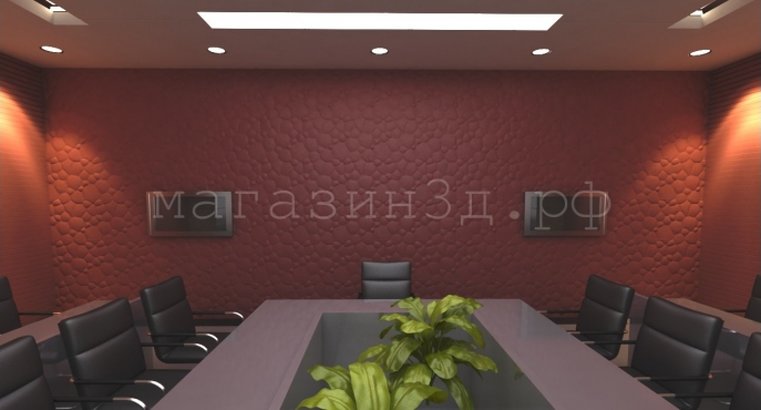 3D Decorative Gypsum Wall Panels - Bubbles