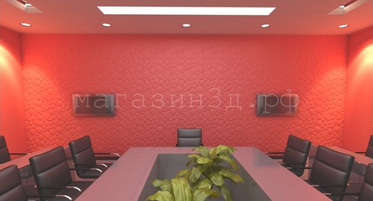 3D Decorative Gypsum Wall Panels - Bubbles