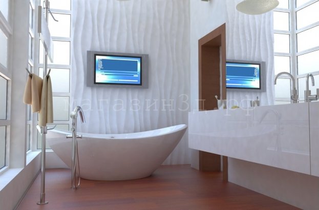 3D decorative gypsum wall panels - Stream