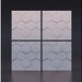 3D Decorative Gypsum Wall Panels - Hexagon