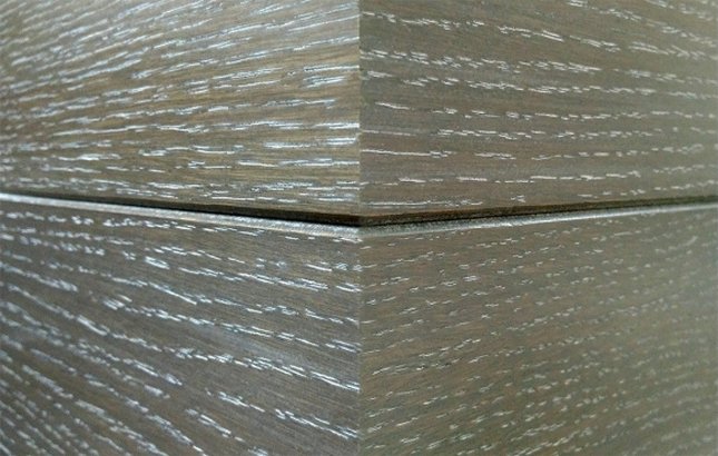 Decorative wall panels MDF 2D with chamfer (veneered)