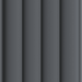 3D MDF panels (laminated) Wave De Luxe Black Lead