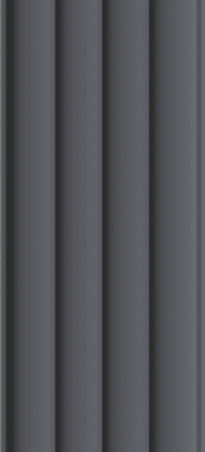 3D MDF panels (laminated) Wave De Luxe Black Lead