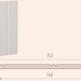 Scandinavian MDF panel white painted 05 531016