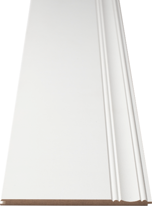 Scandinavian MDF panel white painted 07 531009