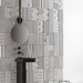 3D decorative gypsum wall panels (gypsum tiles, Elementary) - Domino - easy installation