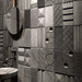 3D decorative gypsum wall panels (gypsum tiles, Elementary) - Domino - easy installation
