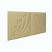 Decorative wall leather soft panel Angel (Pastel colors)