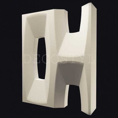 Apollo - decorative 3D wall partition made of plaster