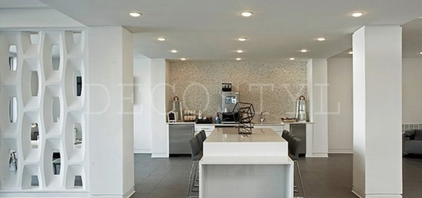 Apollo - decorative 3D wall partition made of plaster
