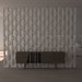 Apollo - decorative 3D wall partition made of plaster