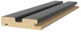 3D MDF panels (laminated) Beats De Luxe Black Lead