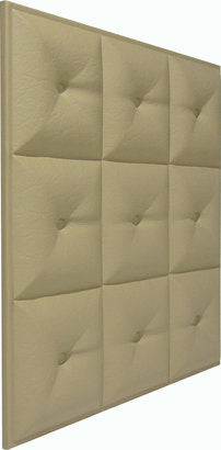 Decorative wall leather soft panel Boss (Pastel colors)