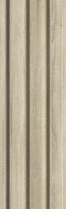 3D MDF panels (laminated) Beats Standard Sonoma Oak