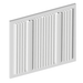 Decorative panel made of phytopolymer HL201 NP HIWOOD