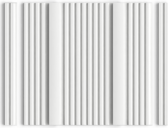 Decorative panel made of phytopolymer HL201 NP HIWOOD