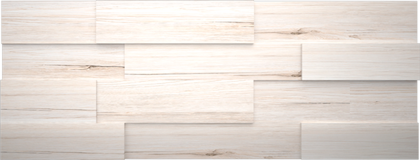 3D MDF panels (laminated) SANREMO WHITE