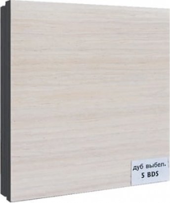 Decorative wall panels MDF 2D with chamfer (veneered)