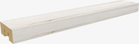 3D MDF panels (laminated) SANREMO WHITE