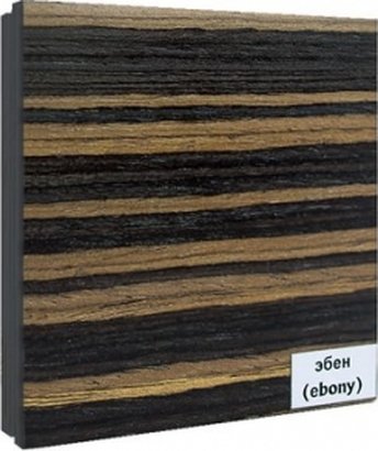 Decorative wall panels MDF 2D with chamfer (veneered)