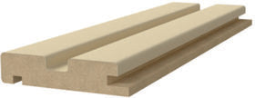 3D MDF panels (laminated) Beats De Luxe Palomino