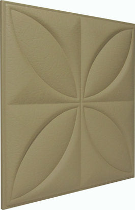 Decorative wall leather soft panel Four (Pastel colors)