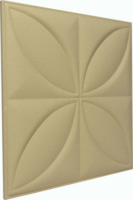 Decorative wall leather soft panel Four (Pastel colors)